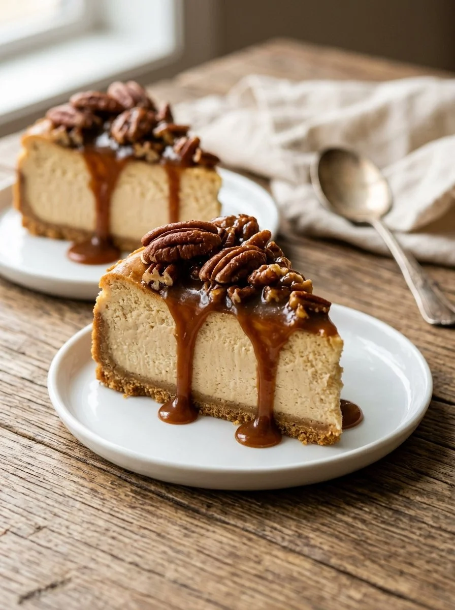 Decadent Pecan Pie Cheesecake