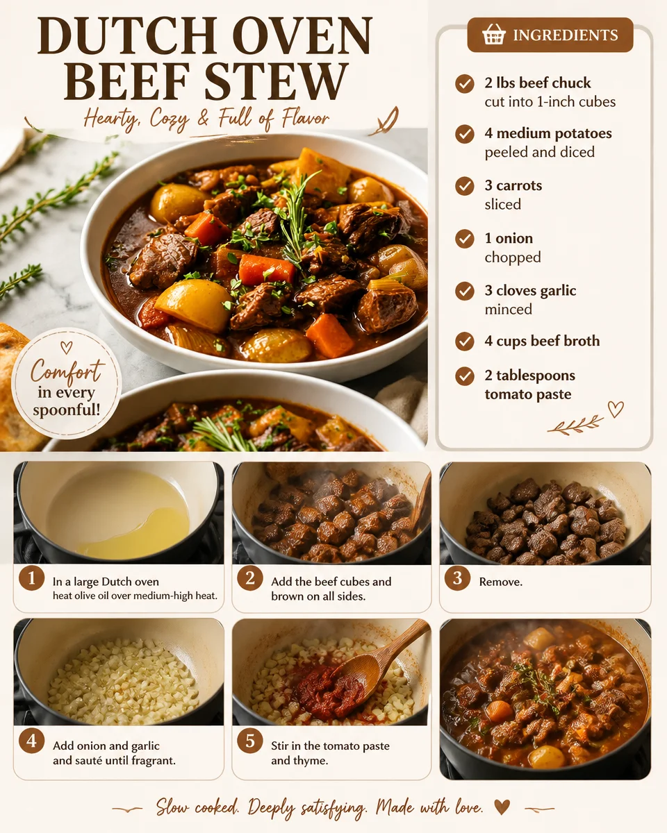 Dutch Oven Beef Stew