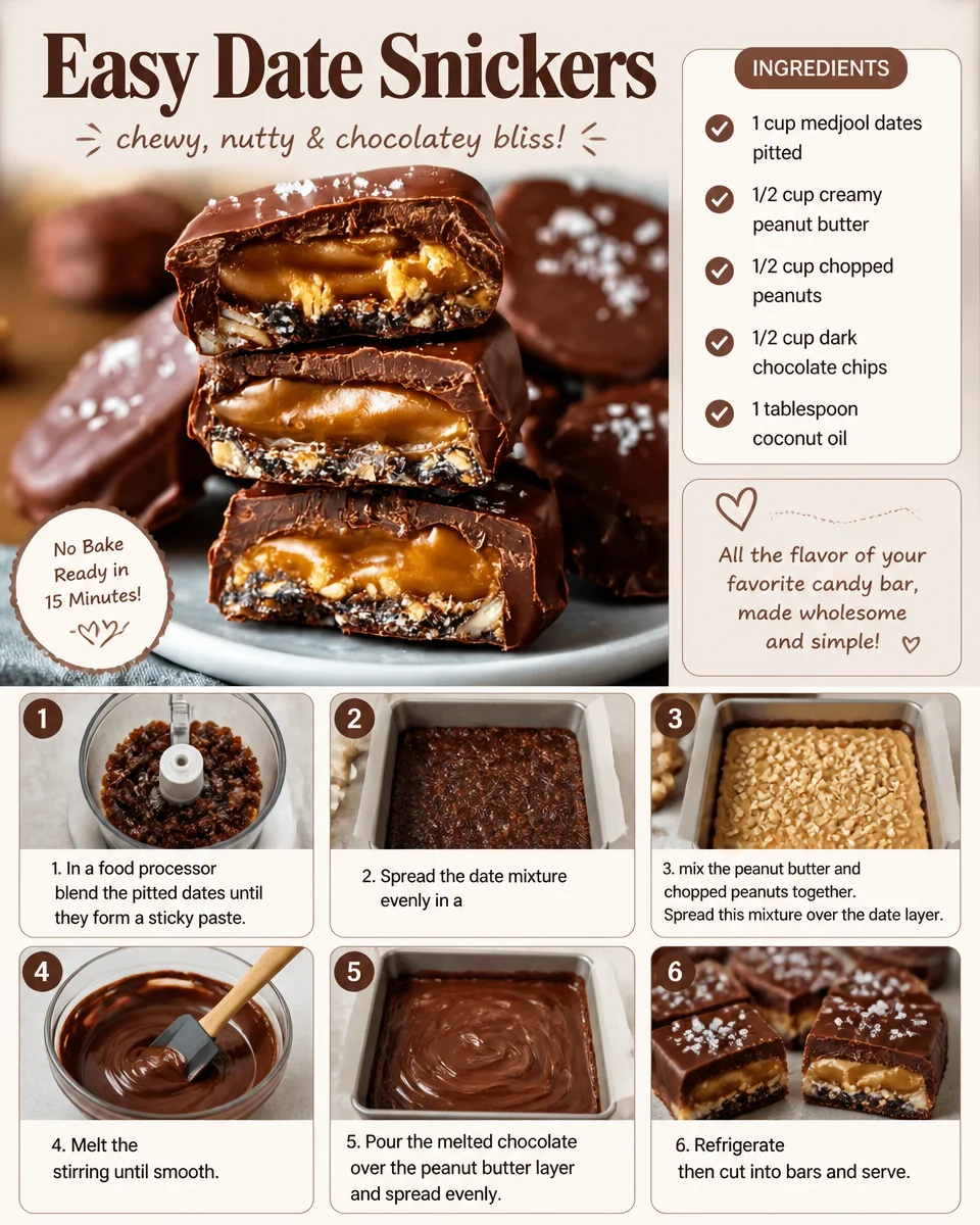 Easy Date Snickers