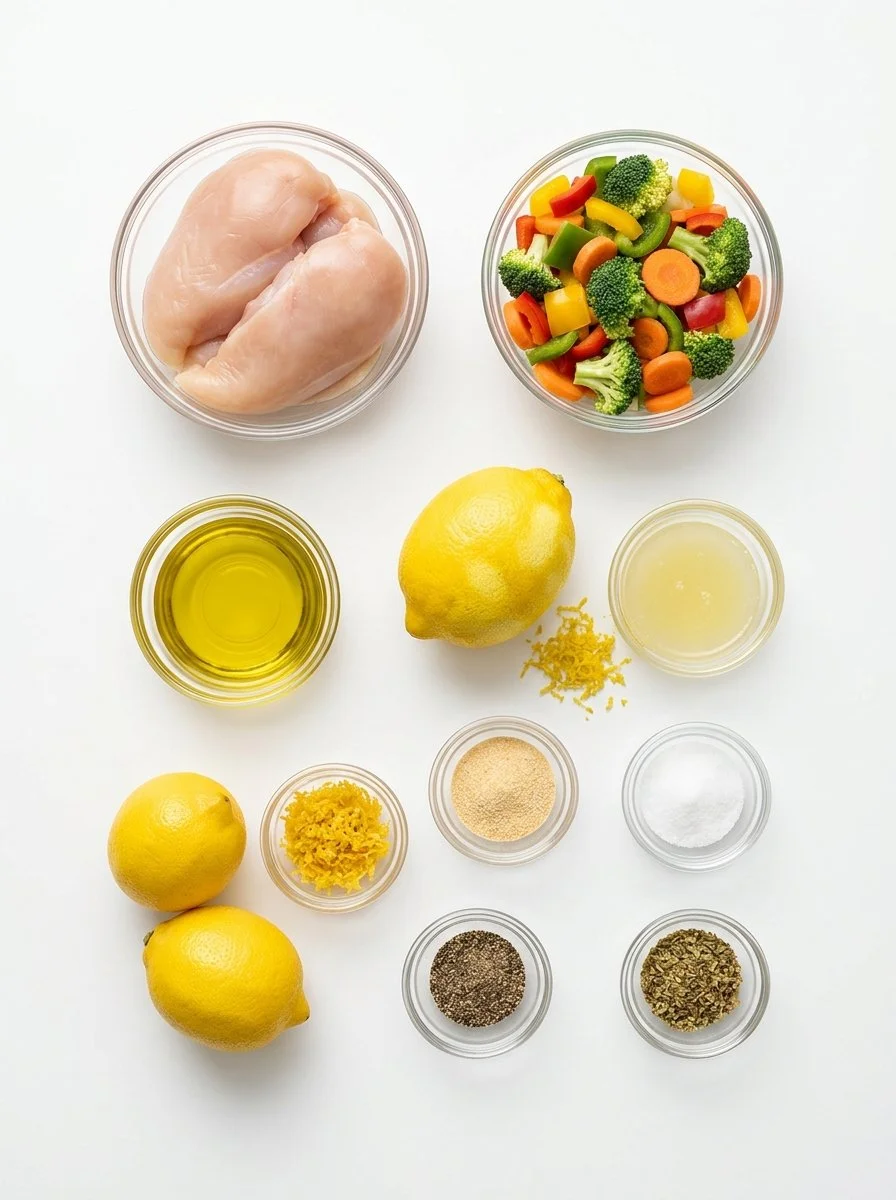 Easy Sheet Pan Lemon Chicken and Veggies