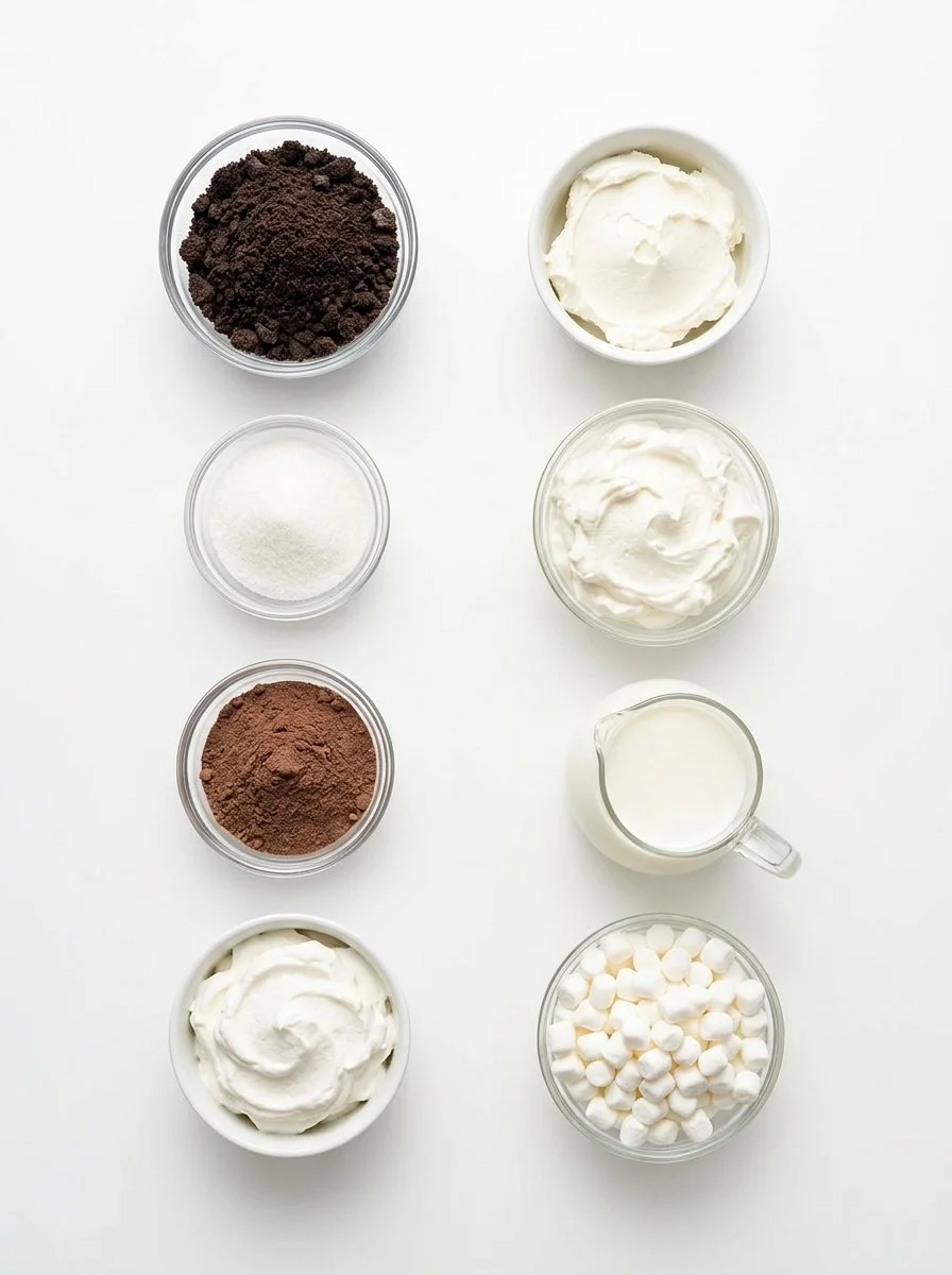 Hot Chocolate Dessert Lasagna