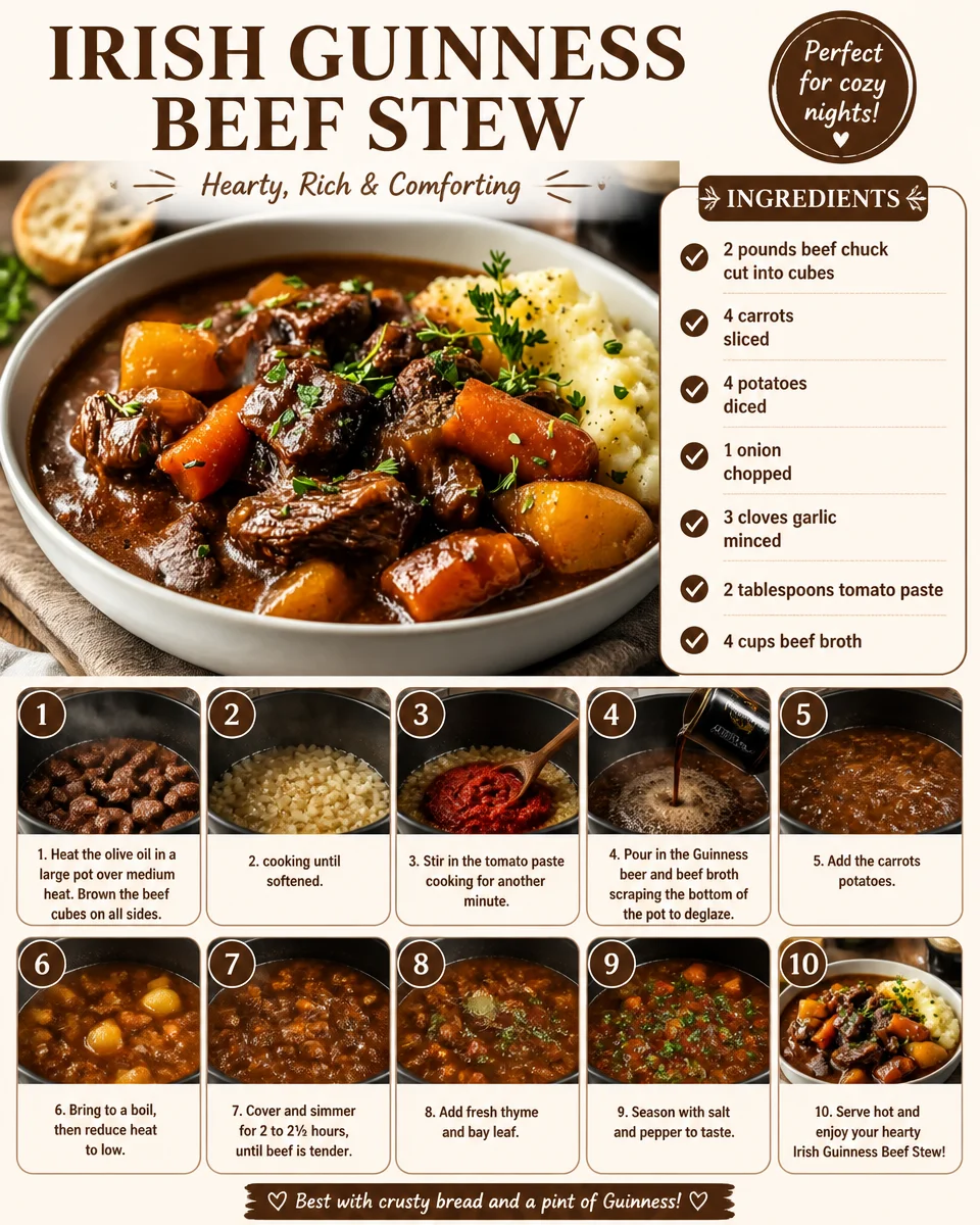 Irish Guinness Beef Stew