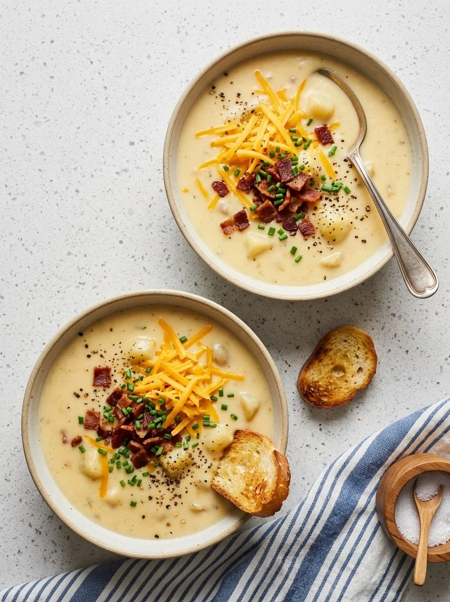 Loaded Potato Cheese Soup