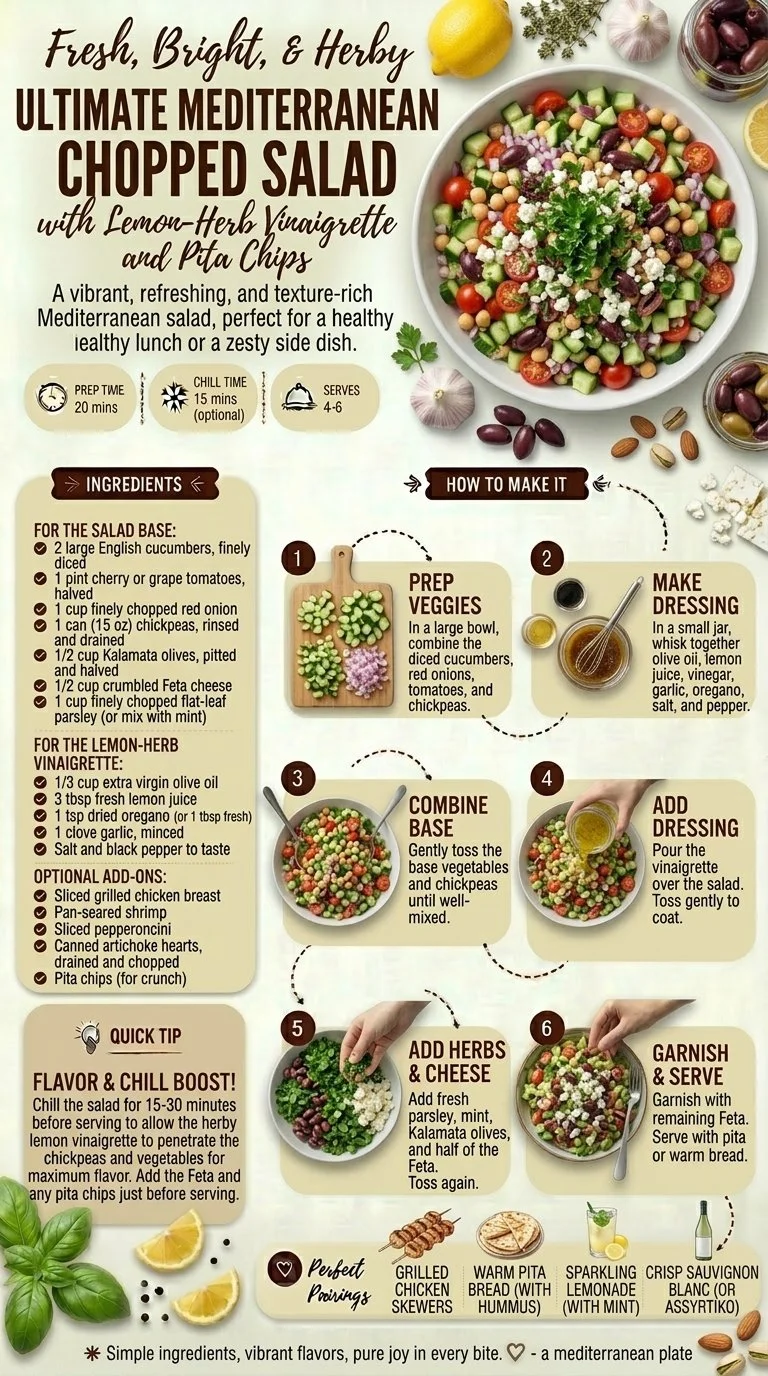 Mediterranean Chopped Salad