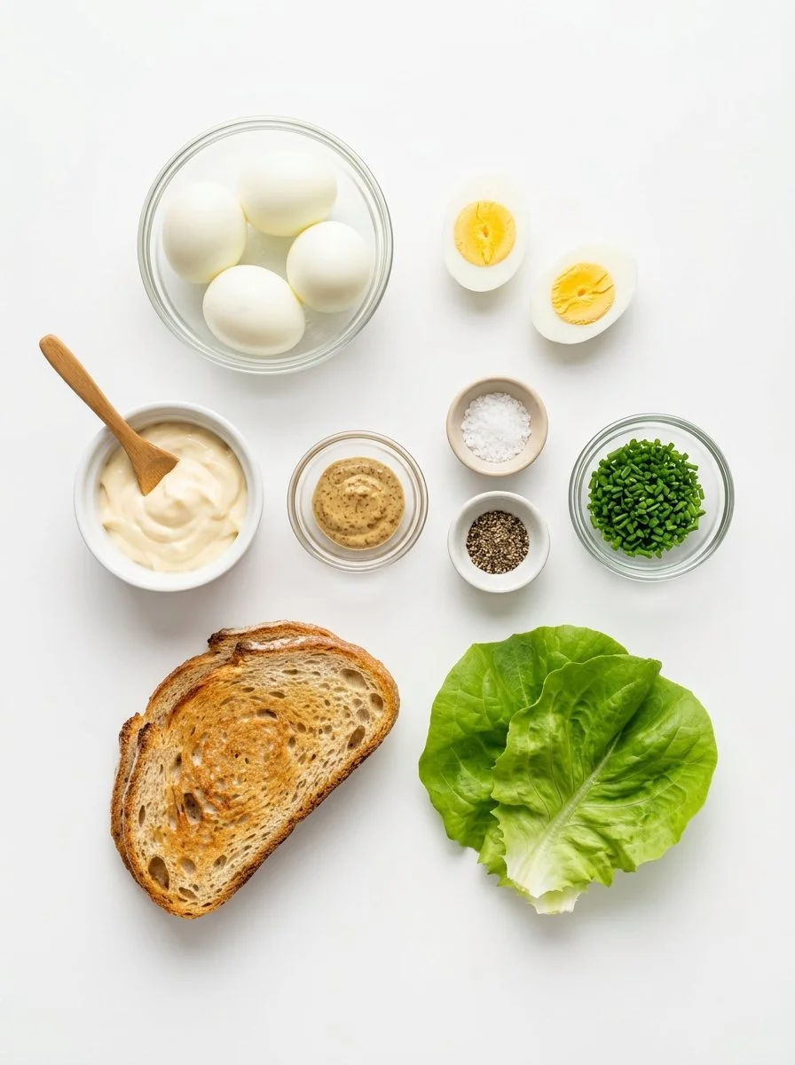 Quick 10-Minute Egg Salad Sandwich