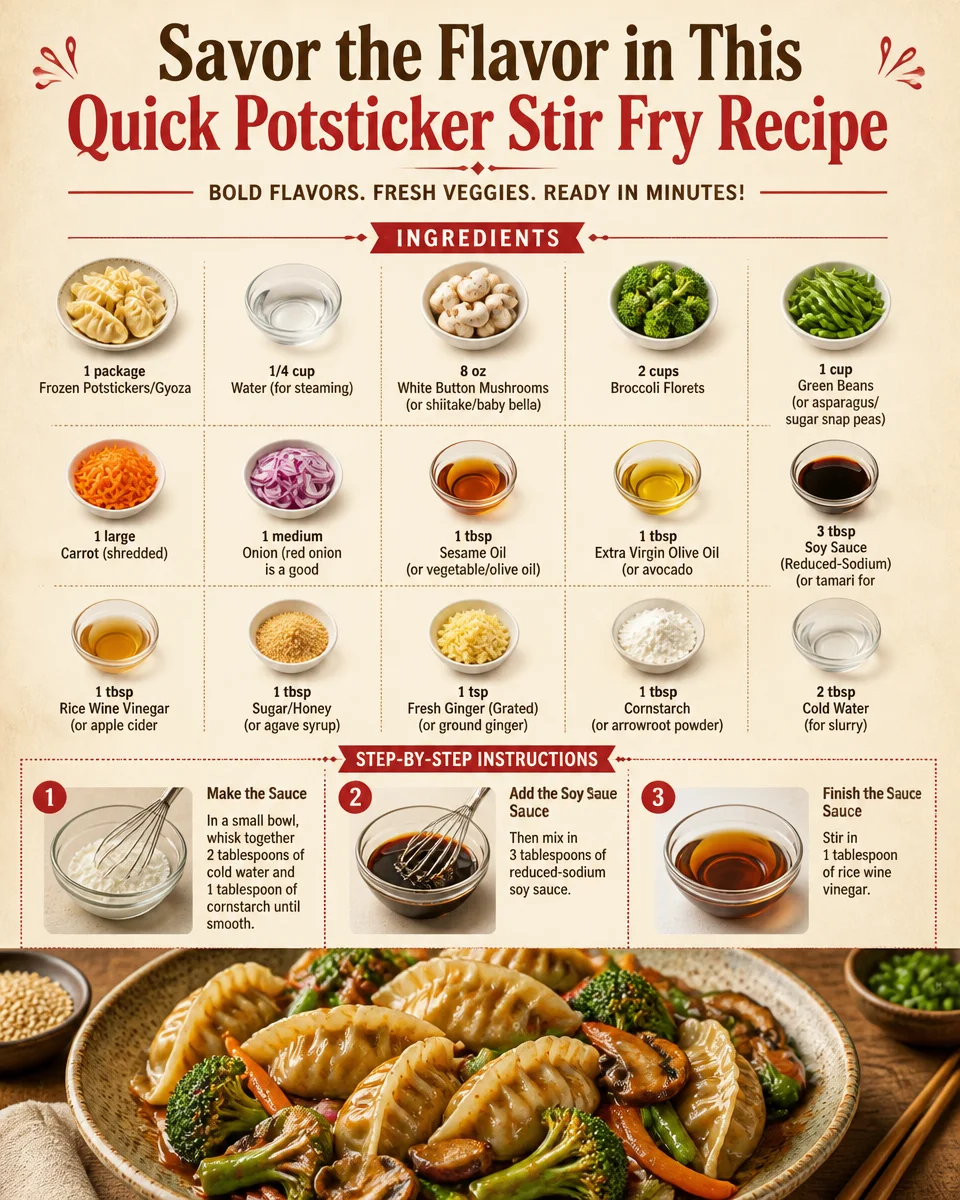 Savor the Flavor in This Quick Potsticker Stir Fry Recipe