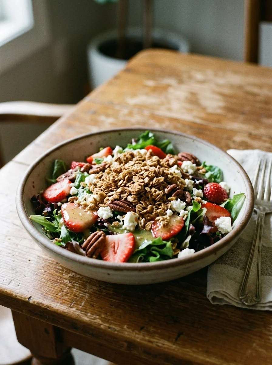Strawberry Crunch Salad