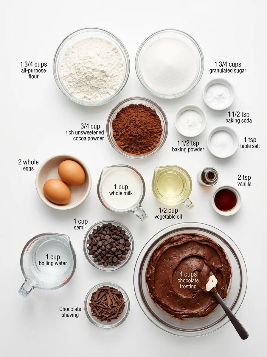 Triple Chocolate Cake