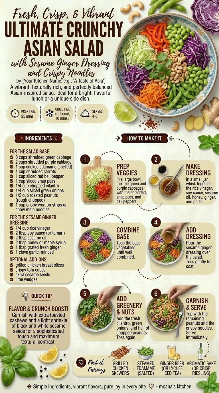Ultimate Crunchy Asian Salad: Discover a Fresh Delight!