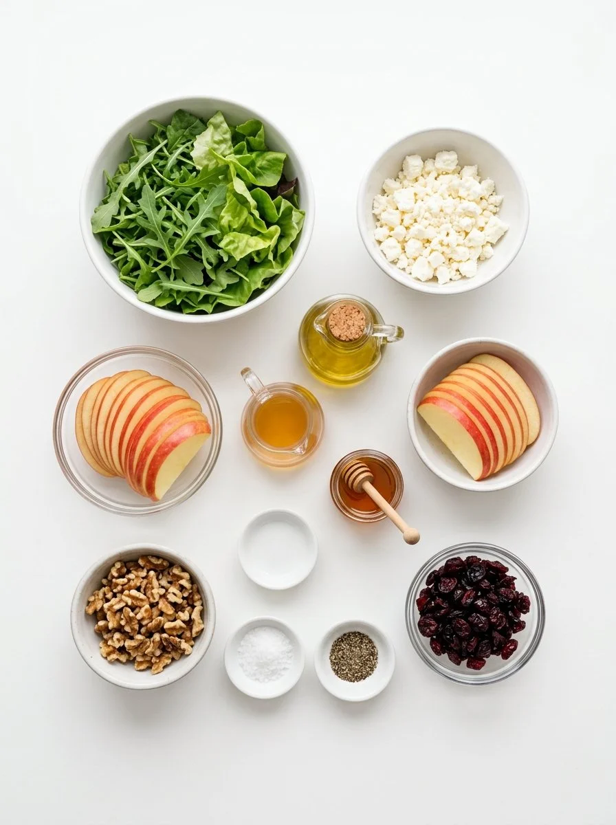 Vibrant Honeycrisp Apple Feta Salad for Cozy Fall Days