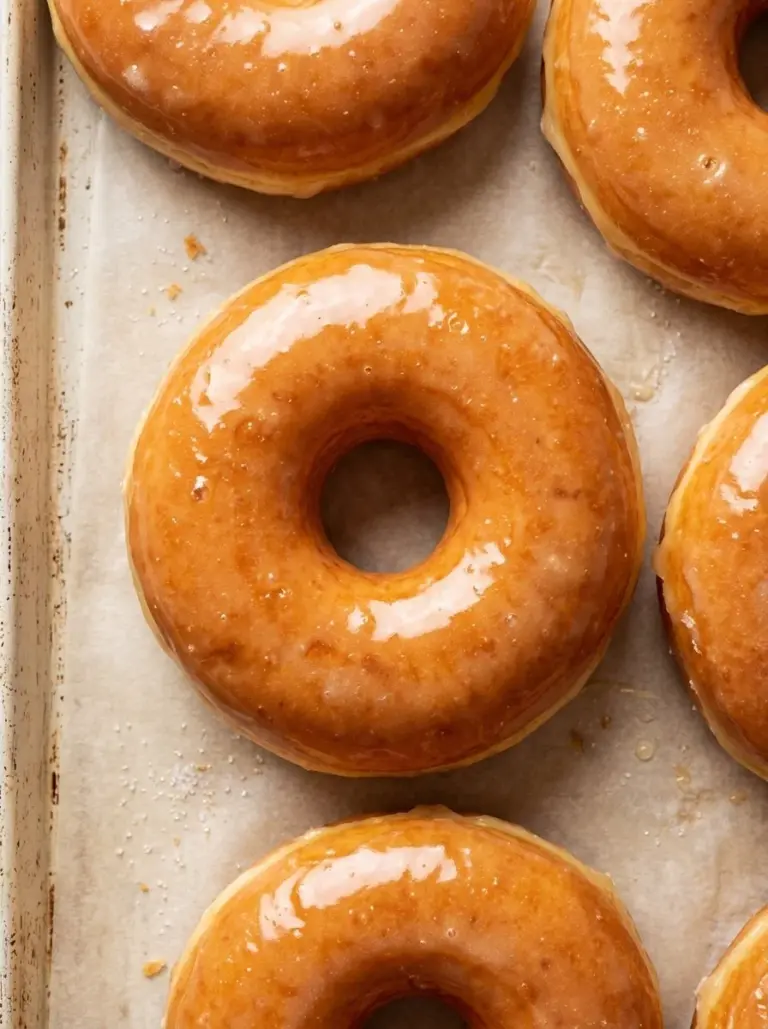 Delicious gluten free donuts on a plate, perfect for a sweet treat.